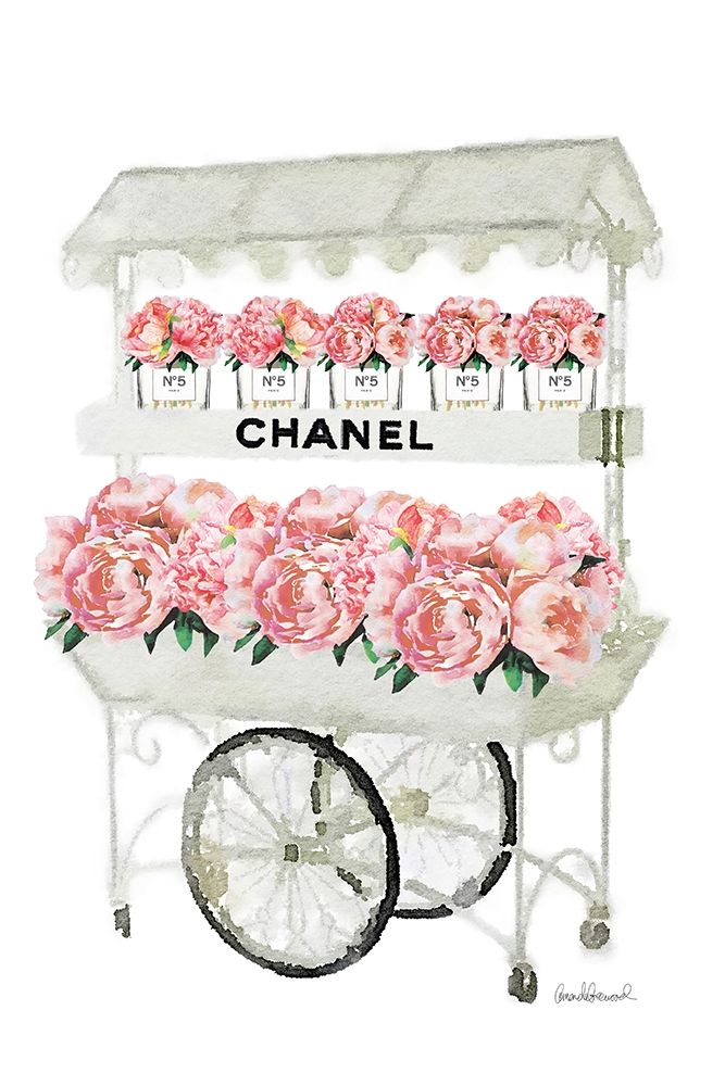 Flower Cart art print by Amanda Greenwood for $57.95 CAD