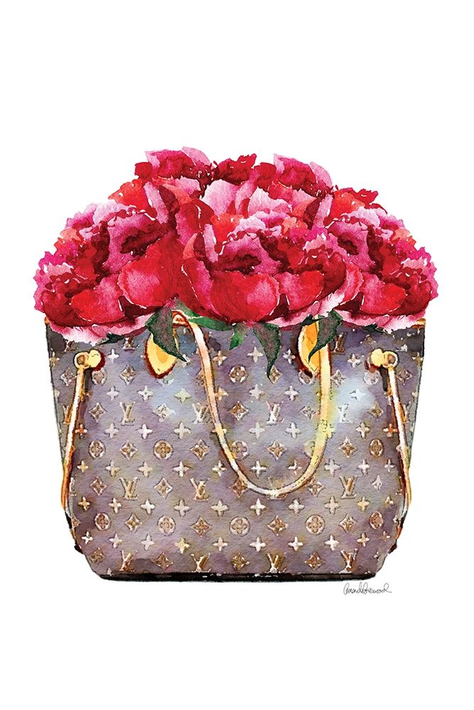 Red Rose Bag art print by Amanda Greenwood for $57.95 CAD