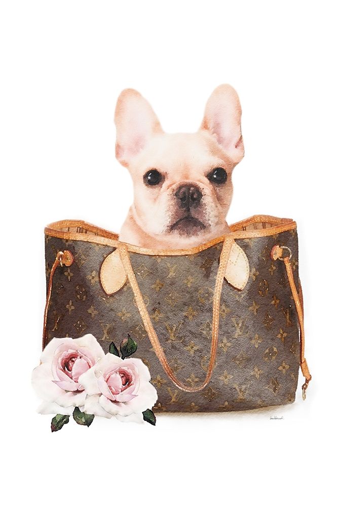 Fashion Bag with Frenchie art print by Amanda Greenwood for $57.95 CAD