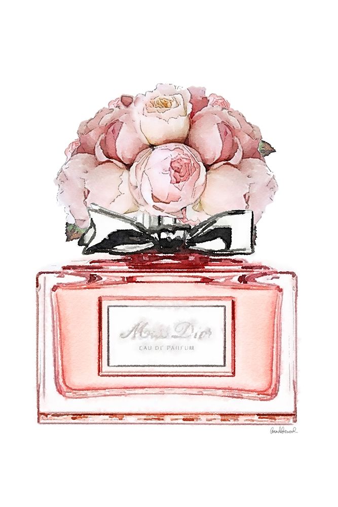 Perfume Bottle Bouquet XVI art print by Amanda Greenwood for $57.95 CAD