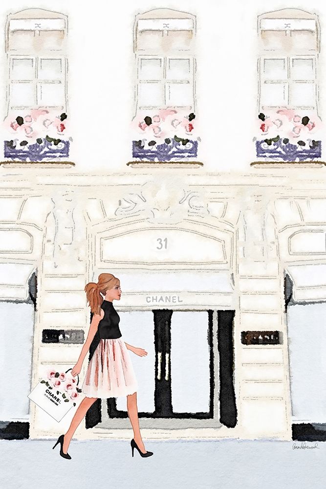 After Shopping Stroll art print by Amanda Greenwood for $57.95 CAD