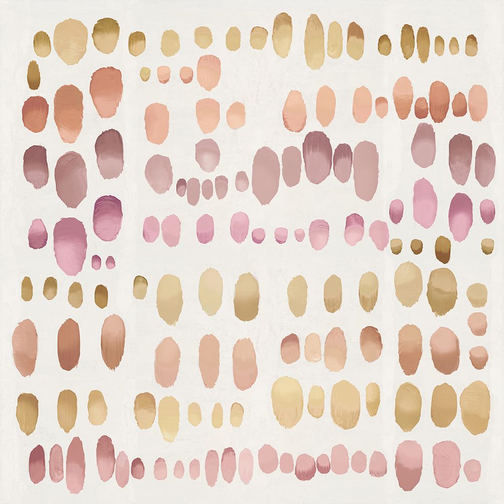 Playful Pink Blush I art print by Angela Perry for $57.95 CAD