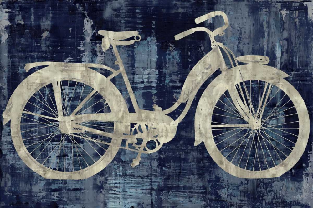 Vintage Ride In Blue art print by Amanda Wade for $57.95 CAD