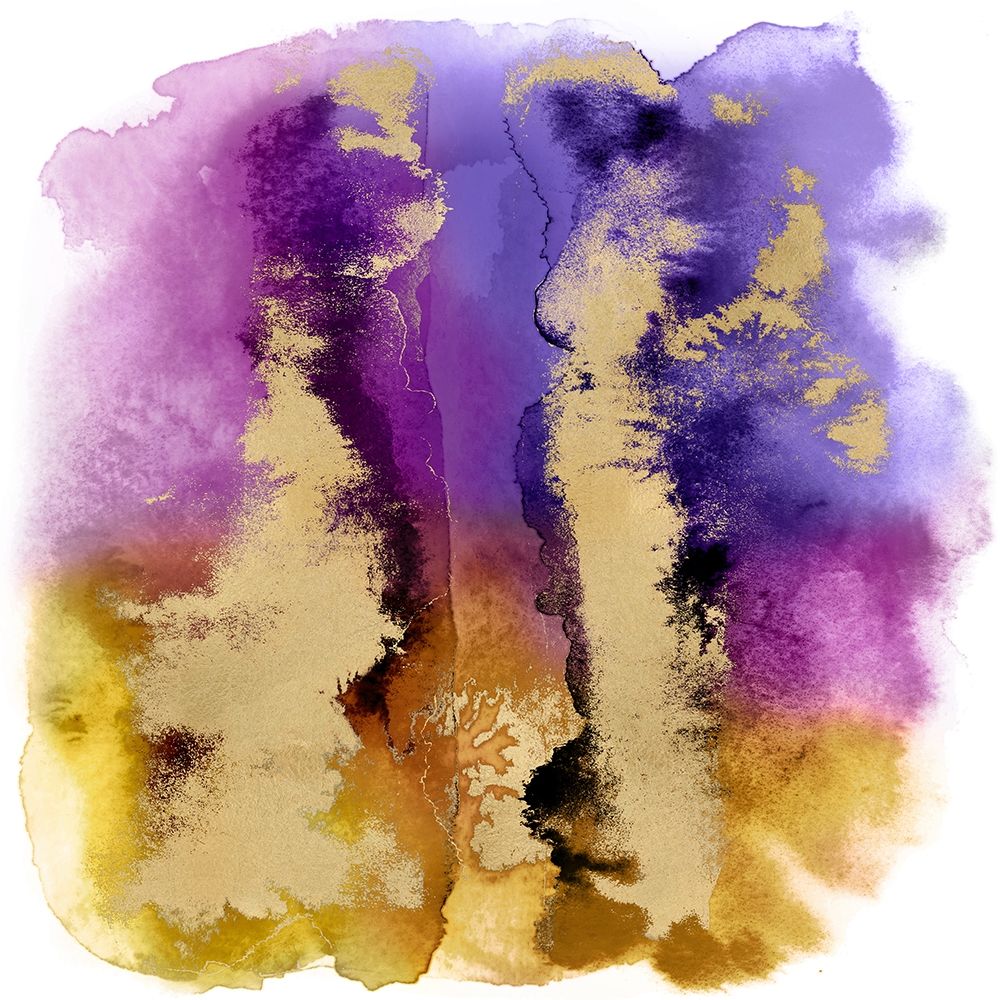 Magical Mist with Gold I art print by Bella Riley for $57.95 CAD