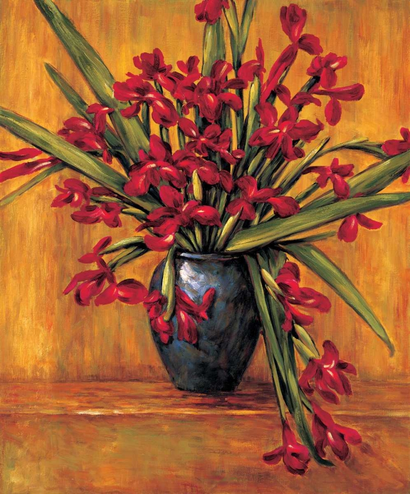 Red Irises art print by Brian Francis for $57.95 CAD
