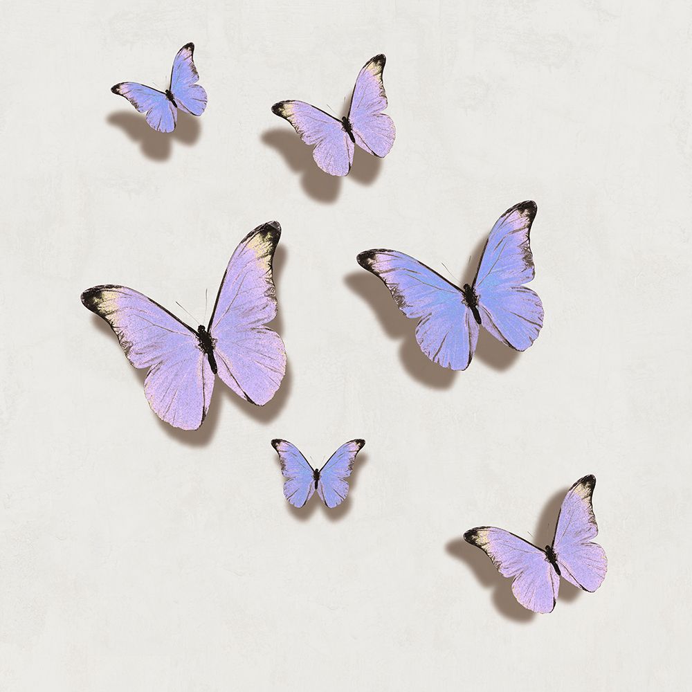 Lavender Butterflies II art print by Tina Blakely for $57.95 CAD