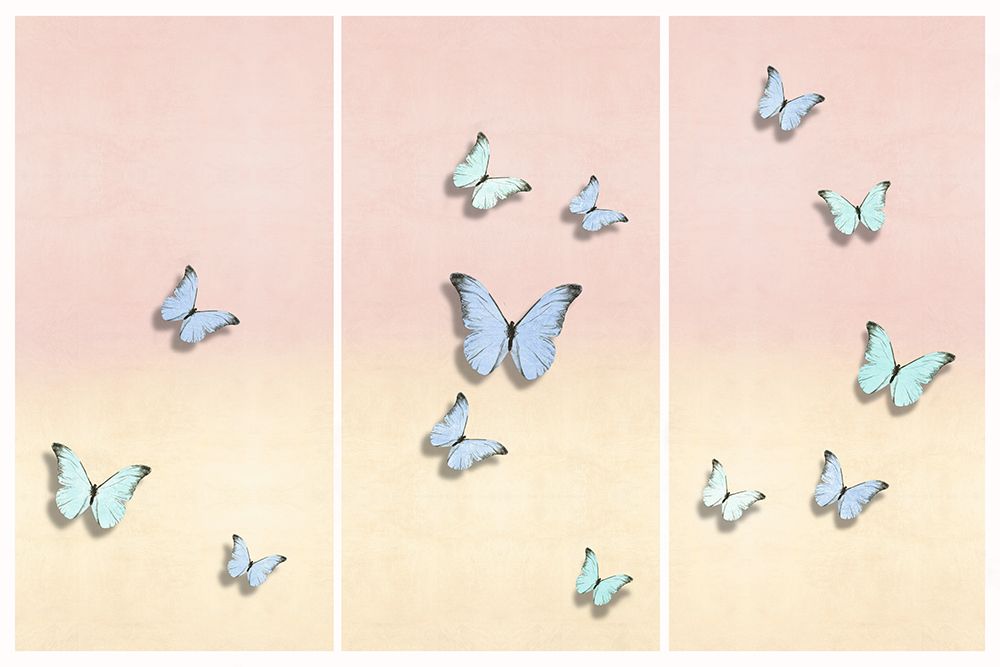 In Flight Blue I, II, III art print by Tina Blakely for $57.95 CAD