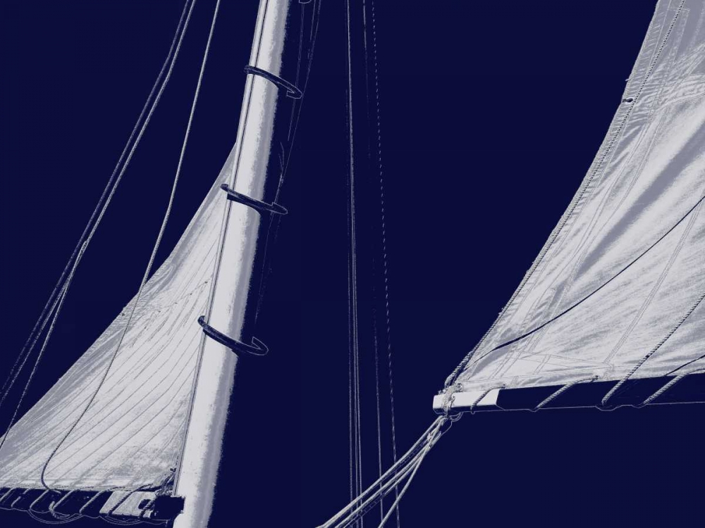 Schooner Sails II art print by Charlie Carter for $57.95 CAD