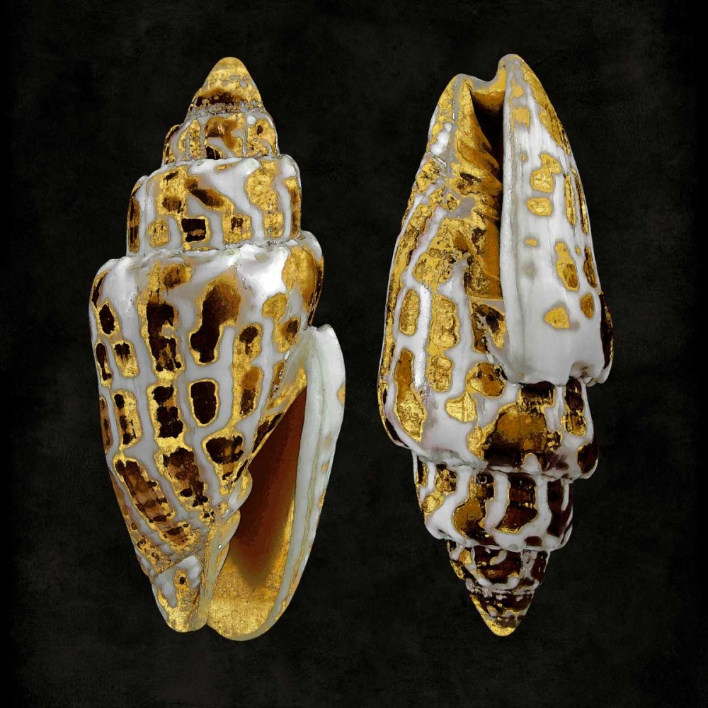 Golden Ocean Gems I art print by Caroline Kelly for $57.95 CAD