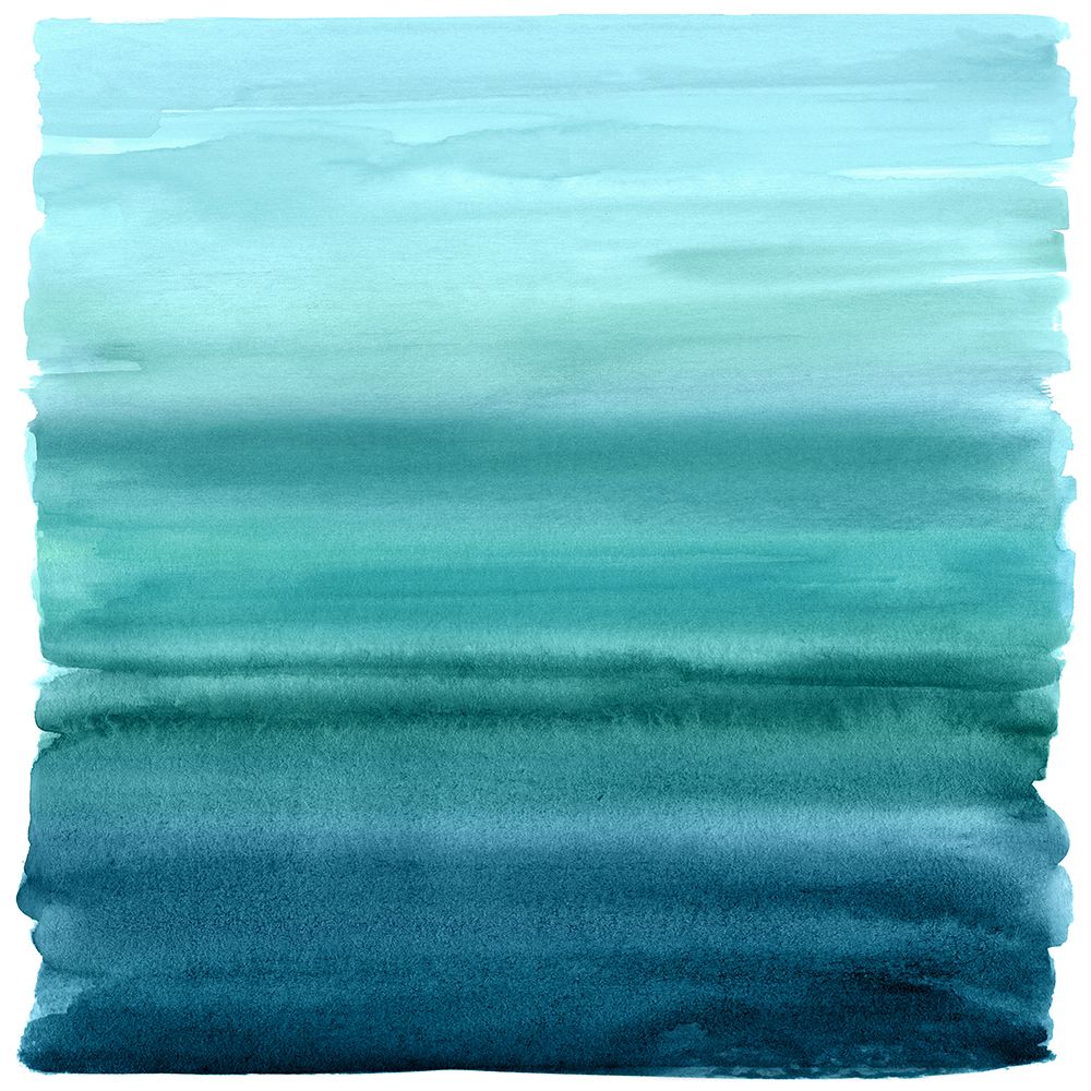 Ombre Teal II art print by Allie Corbin for $57.95 CAD