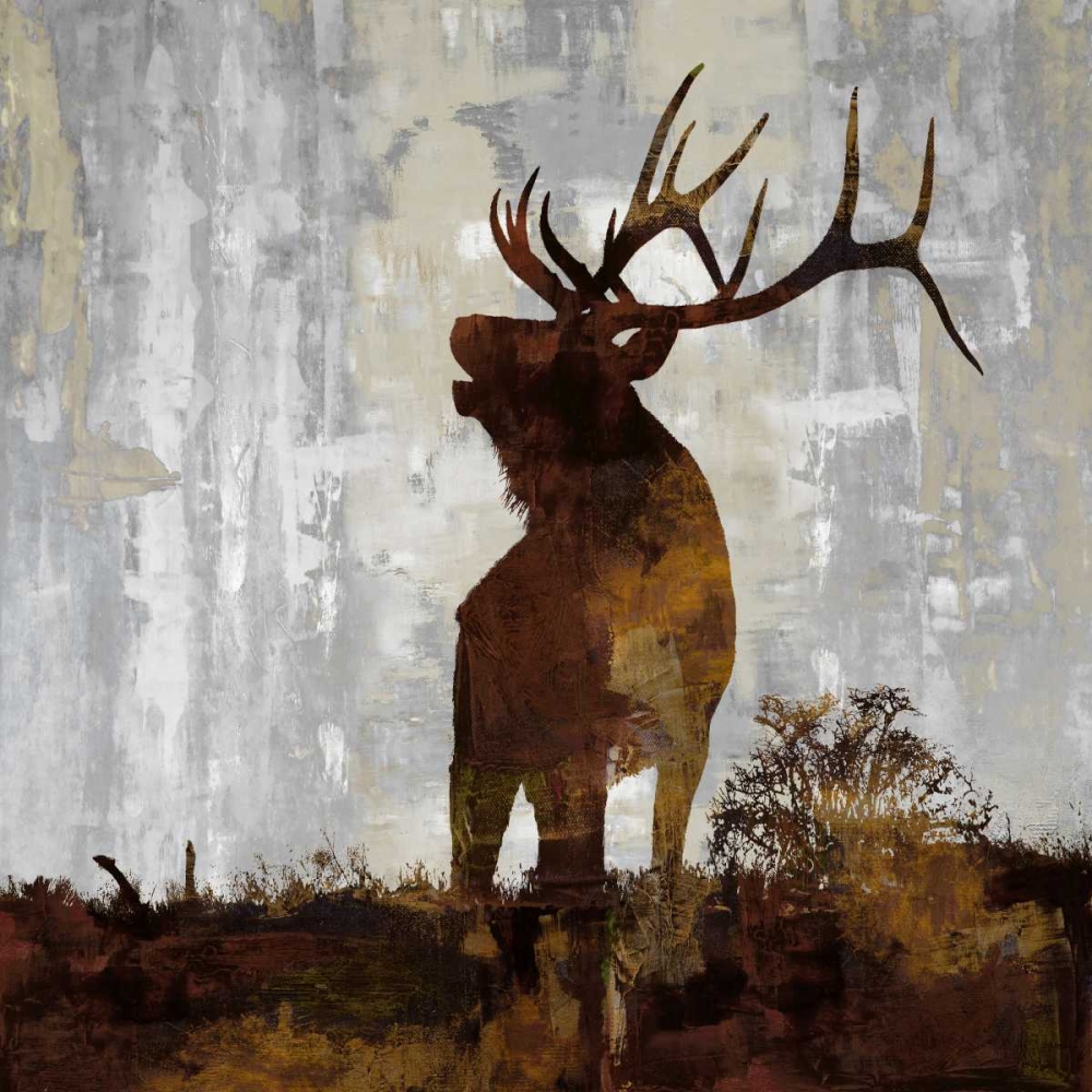 Elk art print by Carl Colburn for $57.95 CAD