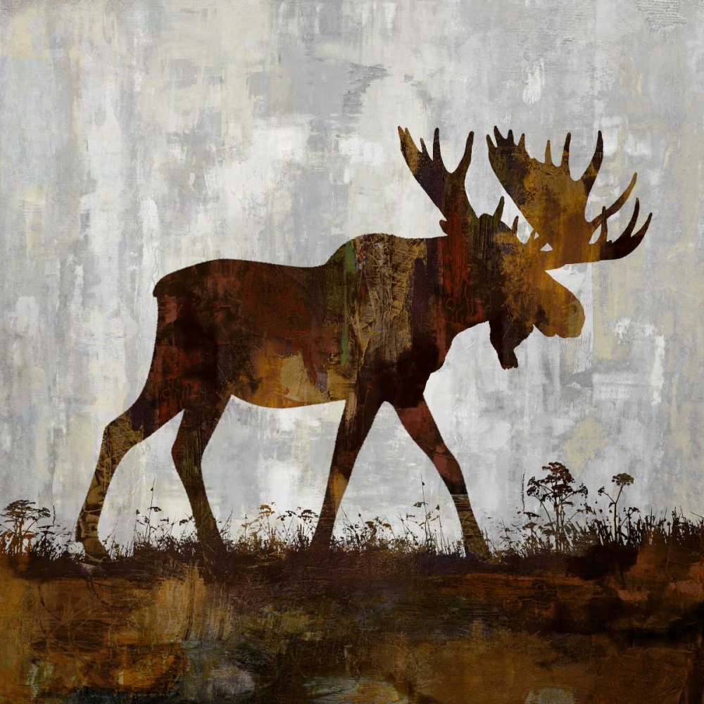 Moose art print by Carl Colburn for $57.95 CAD
