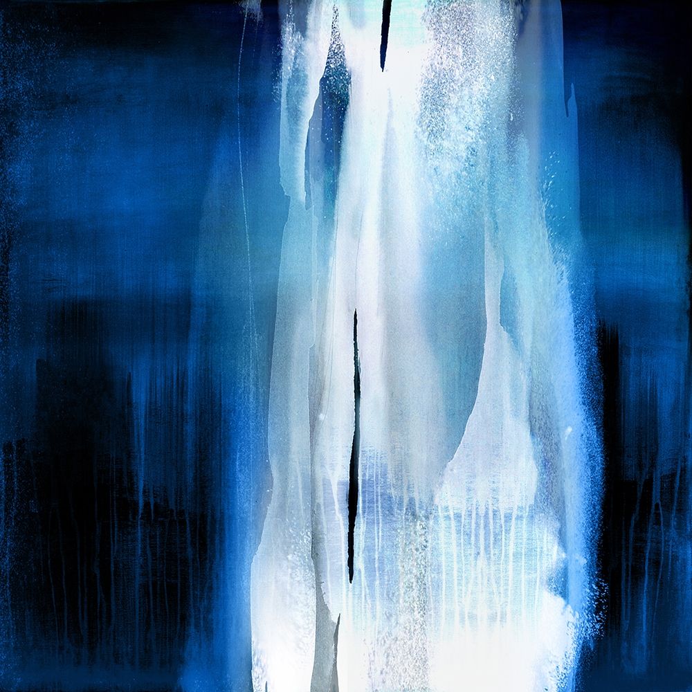 Free Fall Indigo Blue I art print by Christine Wright for $57.95 CAD