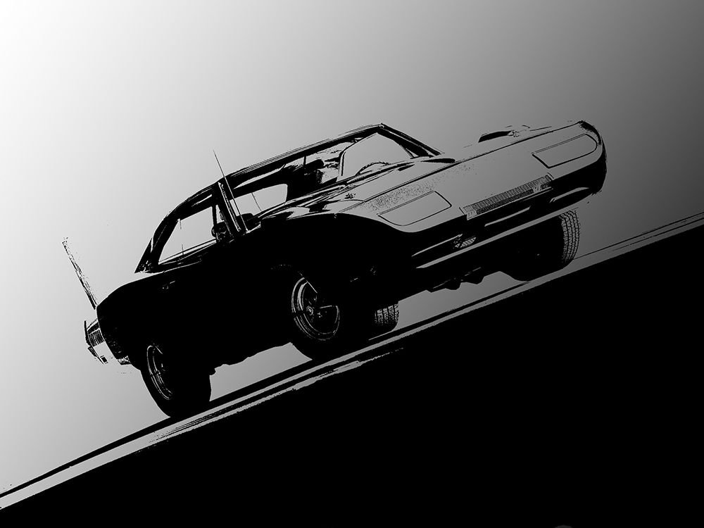 1969 Dodge Daytona art print by Clive Branson for $57.95 CAD