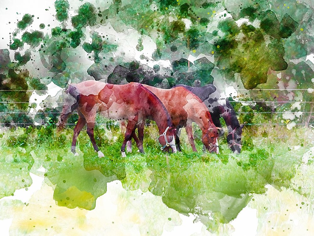 Grazing III art print by Chamira Young for $57.95 CAD