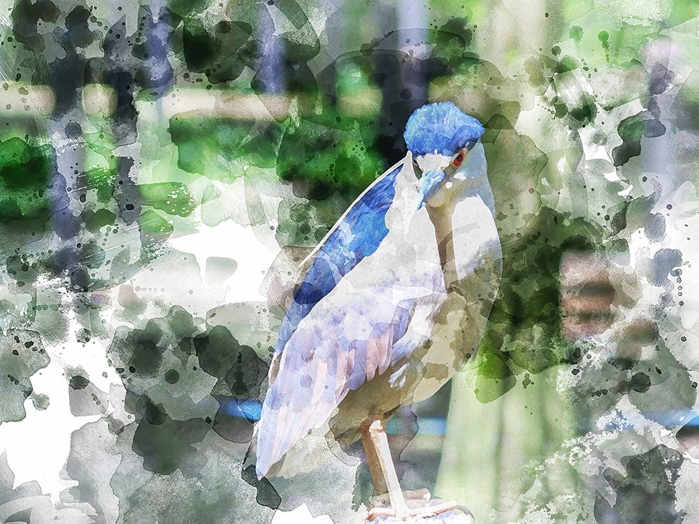 Blue Bird II  art print by Chamira Young for $57.95 CAD