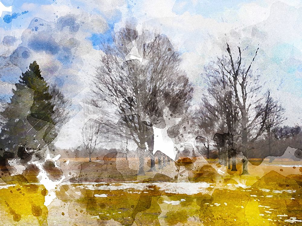 Triple Tree art print by Chamira Young for $57.95 CAD