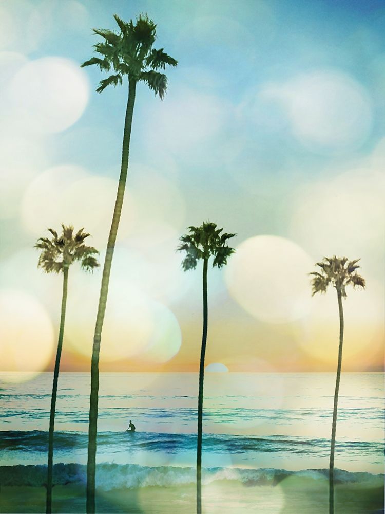 Sunset Surfer art print by Devon Davis for $57.95 CAD