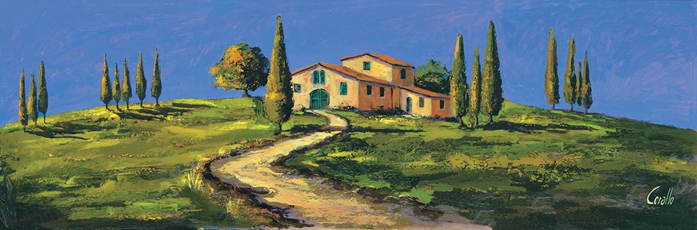 Casolare in Toscana art print by Daniela Corallo for $57.95 CAD