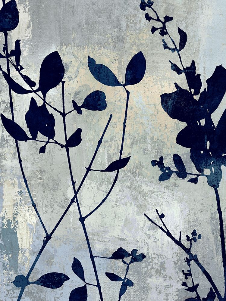 Nature Blue Silhouette I art print by Danielle Carson for $57.95 CAD