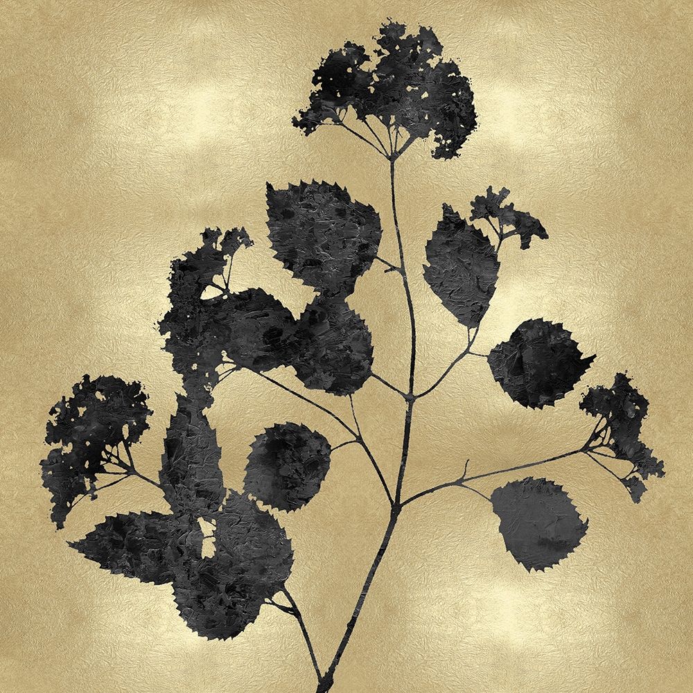 Nature Black on Gold VI art print by Danielle Carson for $57.95 CAD