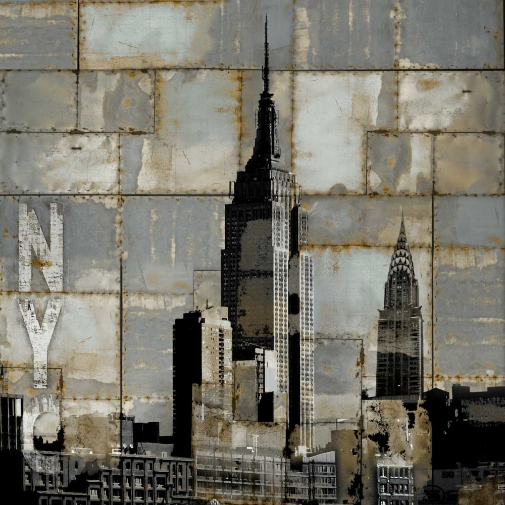 NYC Industrial II art print by Dylan Matthews for $57.95 CAD