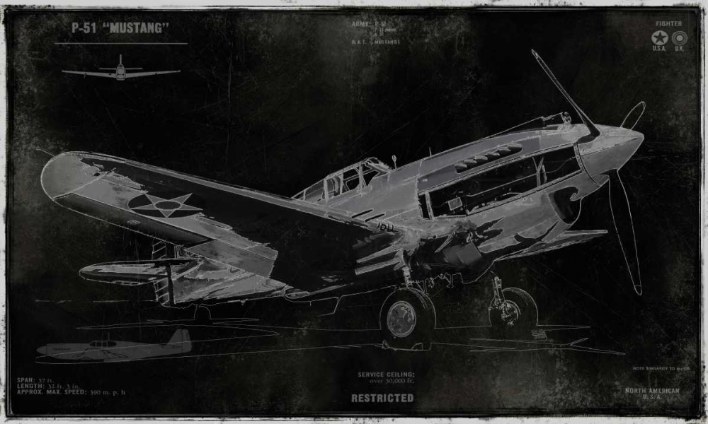 Vintage War Plane art print by Dylan Matthews for $57.95 CAD