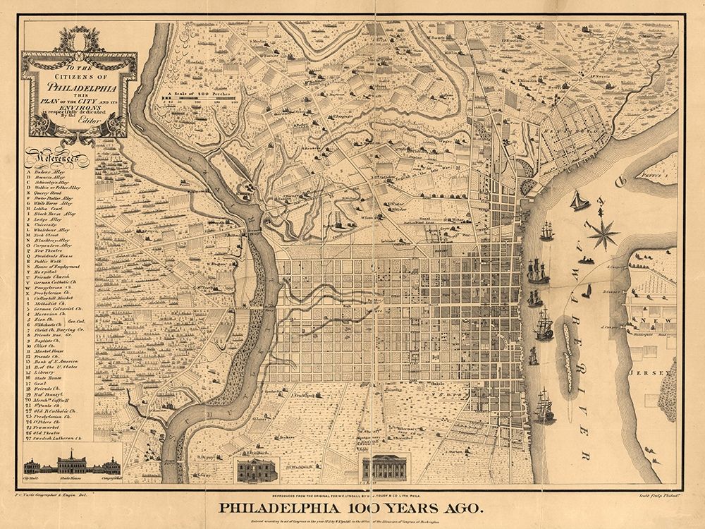 Philadelpia art print by Dan Sproul for $57.95 CAD