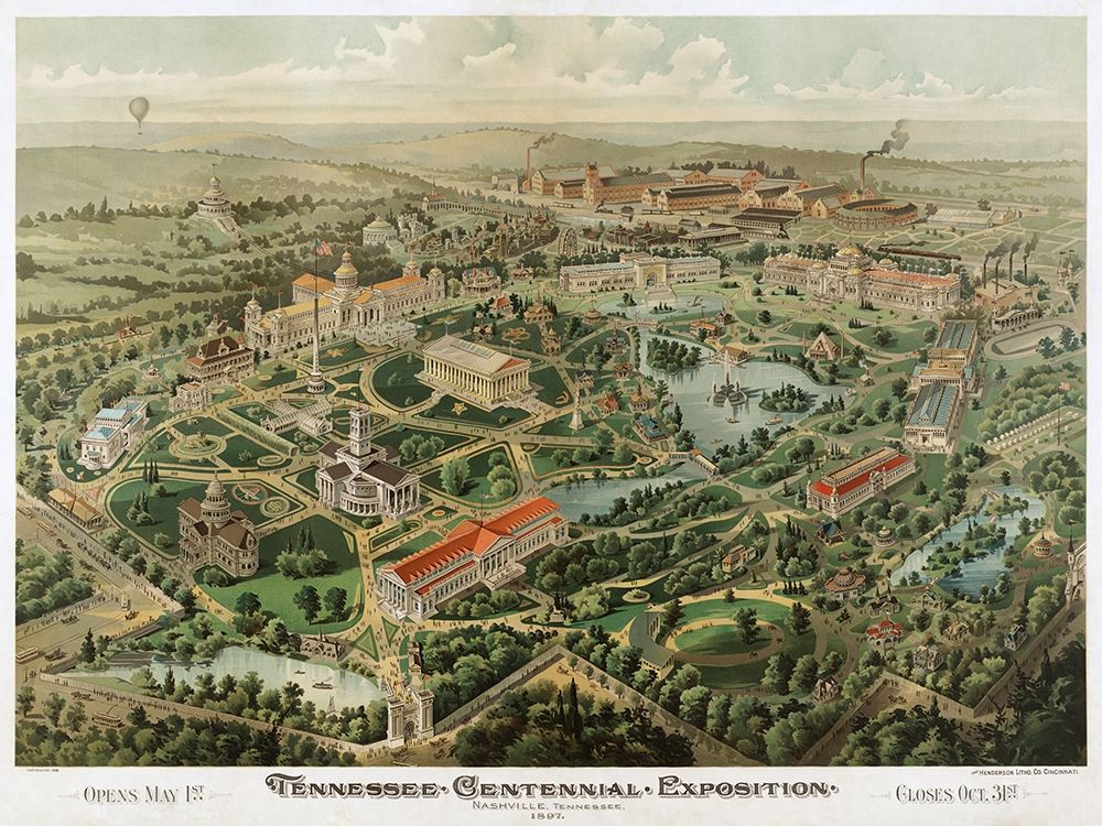 Tennessee Centennial art print by Dan Sproul for $57.95 CAD