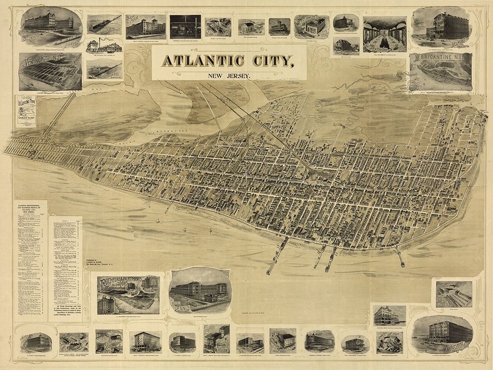 Atlantic City art print by Dan Sproul for $57.95 CAD