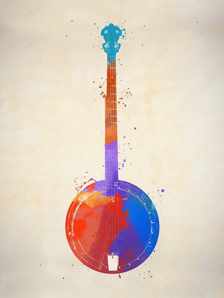 Banjo art print by Dan Sproul for $57.95 CAD