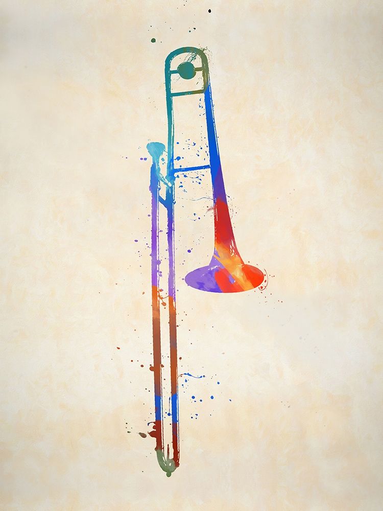 The Slid Trombone art print by Dan Sproul for $57.95 CAD