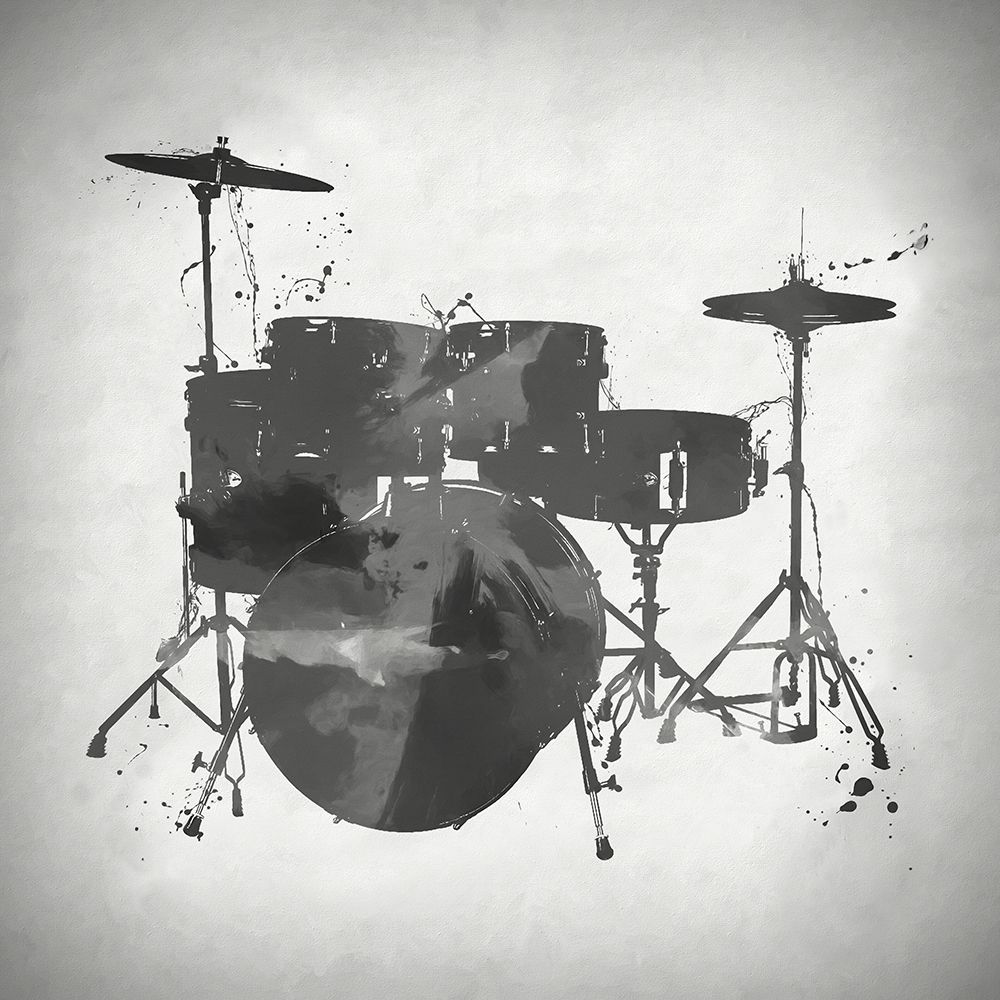 Black and White Drums art print by Dan Sproul for $57.95 CAD