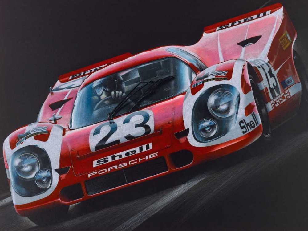 Porsche 917 art print by Todd Strothers for $57.95 CAD