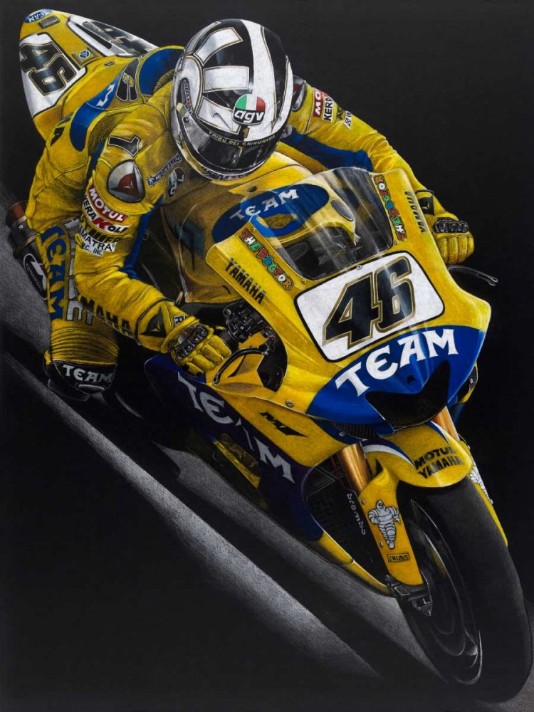 Rossi art print by Todd Strothers for $57.95 CAD