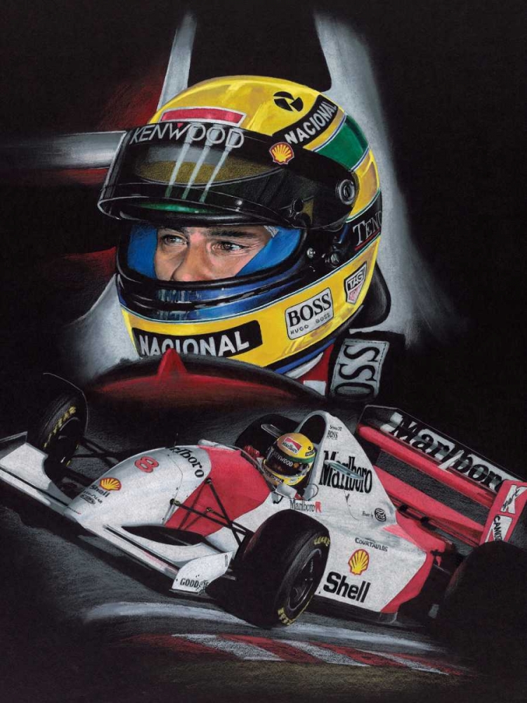 Senna art print by Todd Strothers for $57.95 CAD