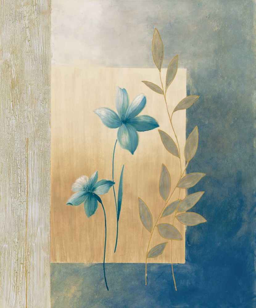 Fleurs bleues I art print by Etienne Bonnard for $57.95 CAD