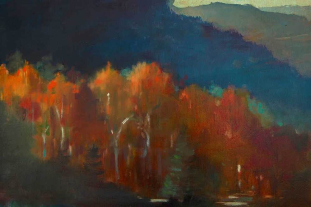 Autumn Forest art print by Eddie Barbini for $57.95 CAD
