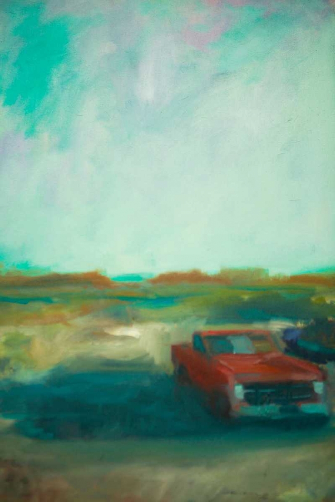 Red Truck art print by Eddie Barbini for $57.95 CAD
