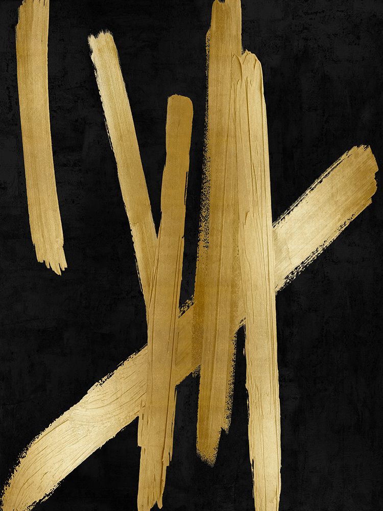 Crossroads Gold on Black IV art print by Ellie Roberts for $57.95 CAD