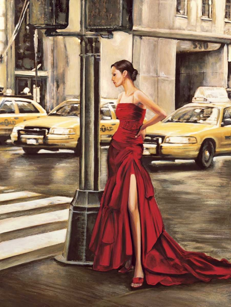 Woman in New York art print by Edoardo Rovere for $57.95 CAD