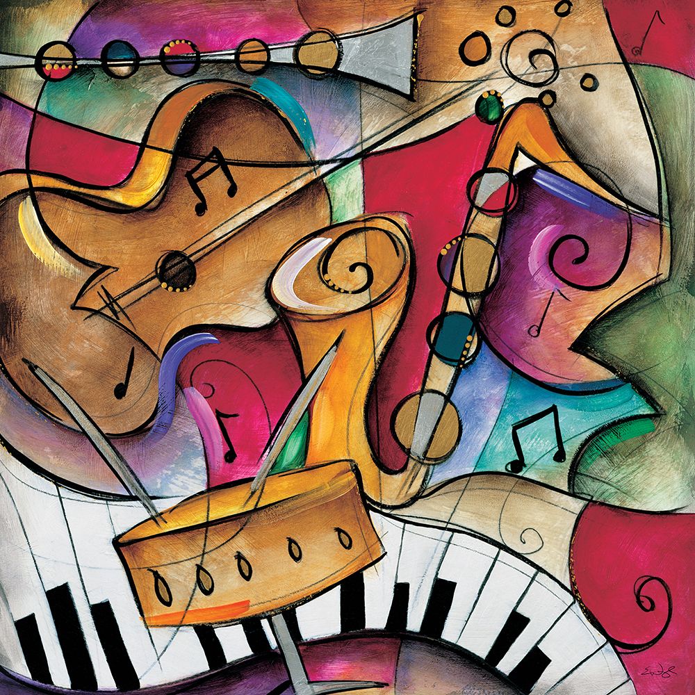 Jazz it Up II art print by Eric Waugh for $57.95 CAD