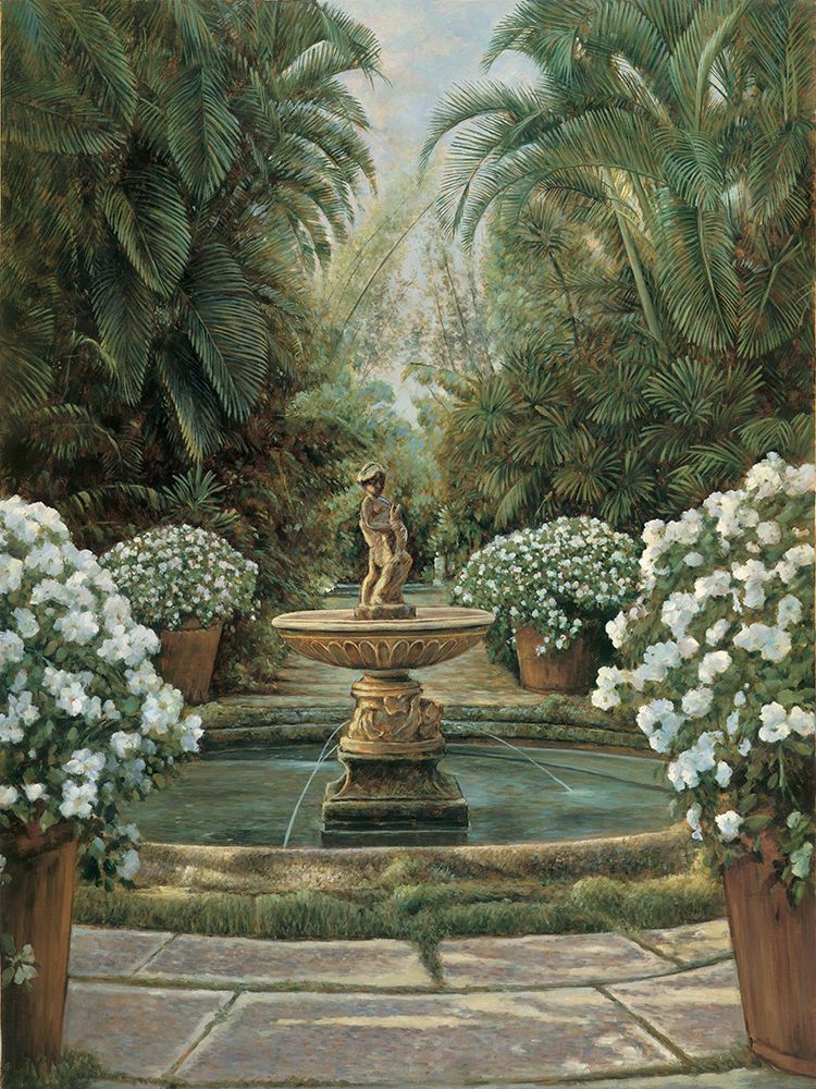 In the Garden art print by Elizabeth Wright for $57.95 CAD