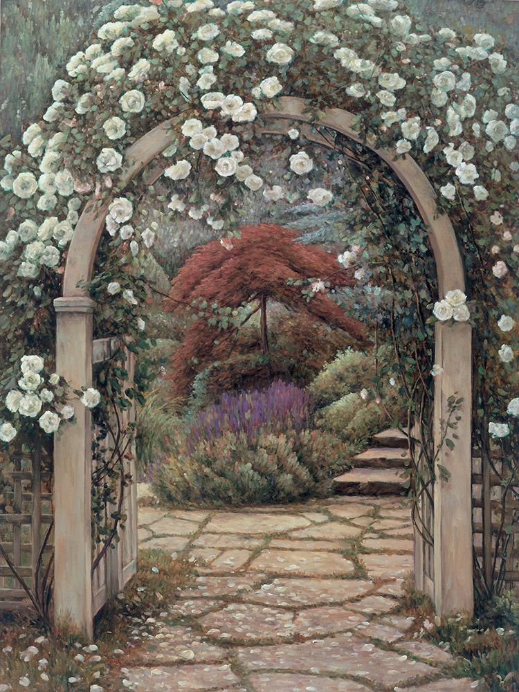 Archway to the Garden art print by Elizabeth Wright for $57.95 CAD