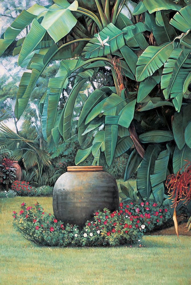Tropical Garden I art print by Elizabeth Wright for $57.95 CAD