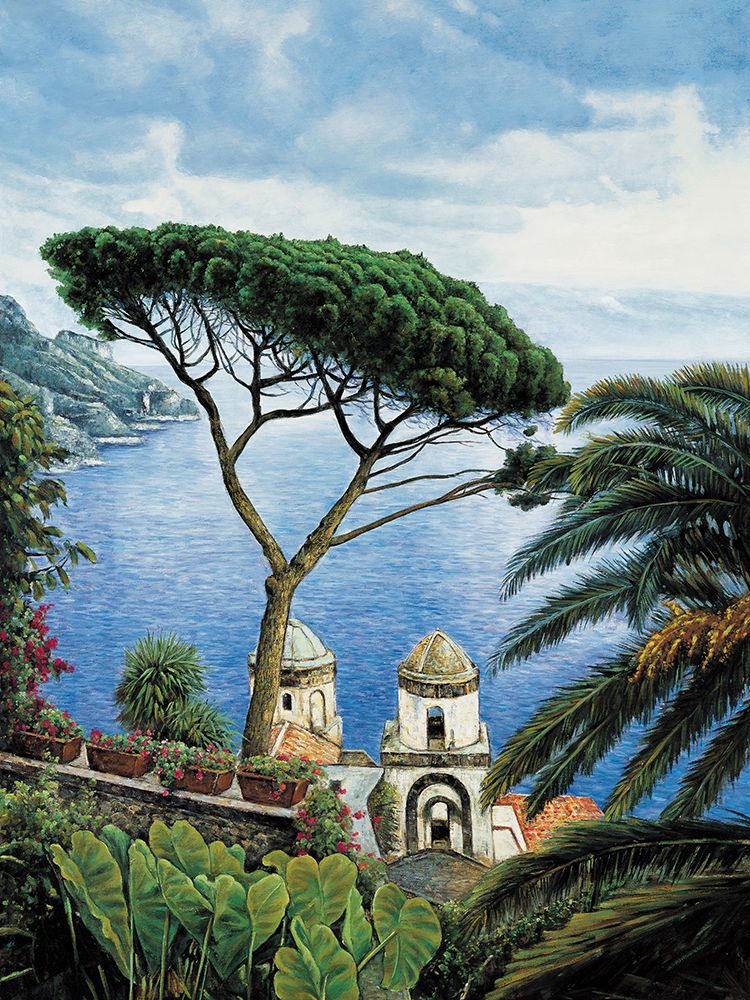 Amalfi Coast art print by Elizabeth Wright for $57.95 CAD