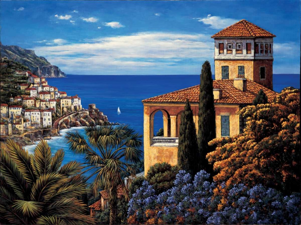 The Amalfi Coast art print by Elizabeth Wright for $57.95 CAD