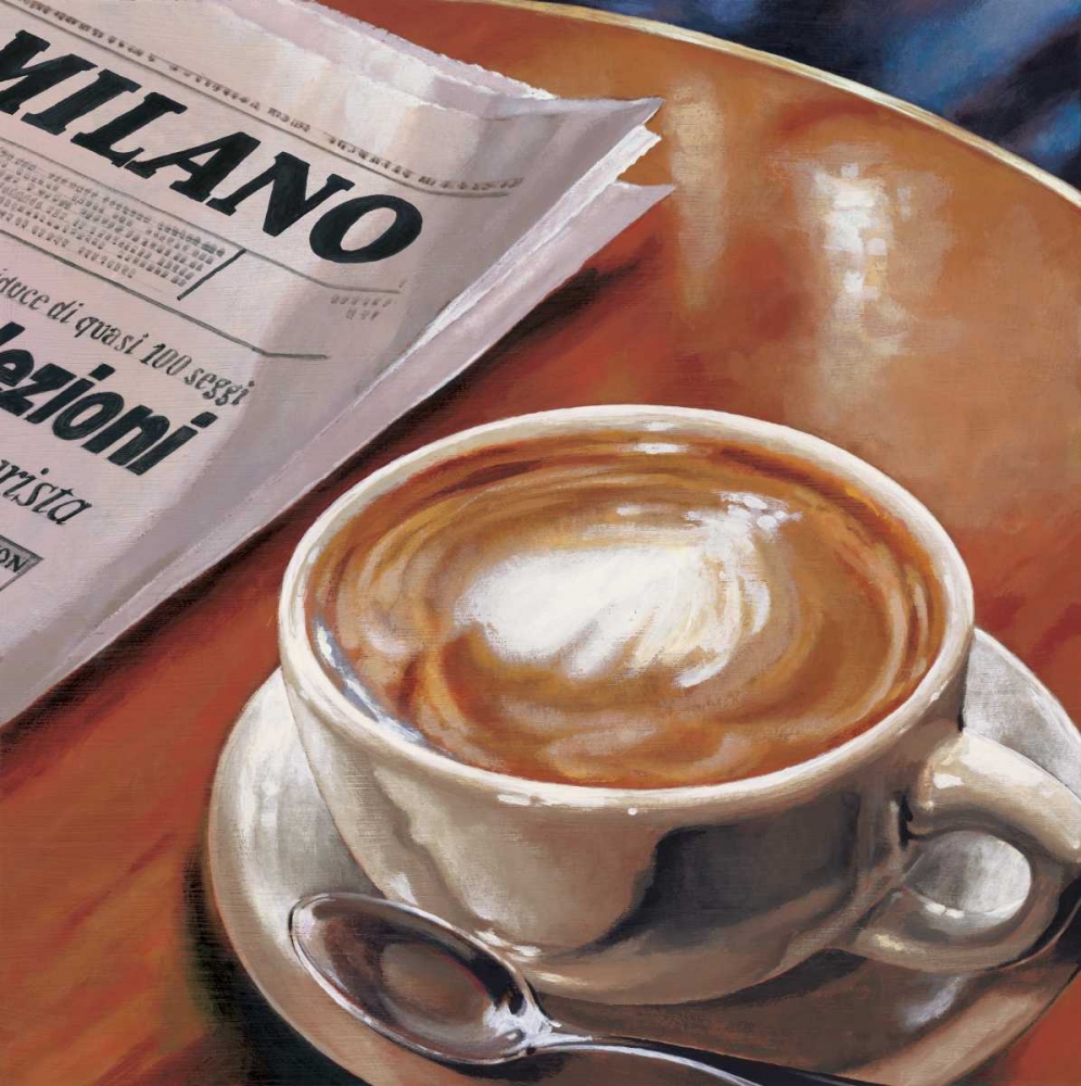 Cappuccino al Bar art print by Federico Landi for $57.95 CAD