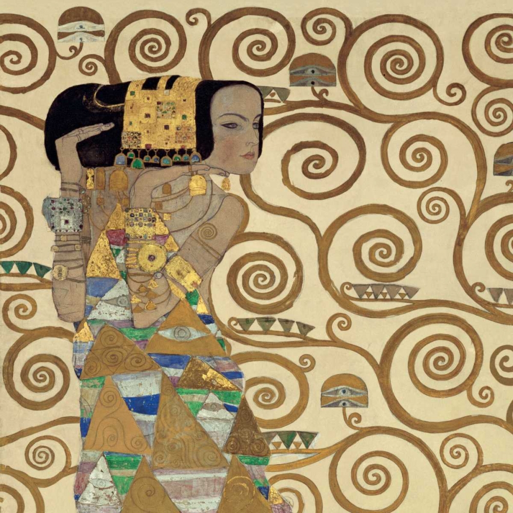 Expectation art print by Gustav Klimt for $57.95 CAD