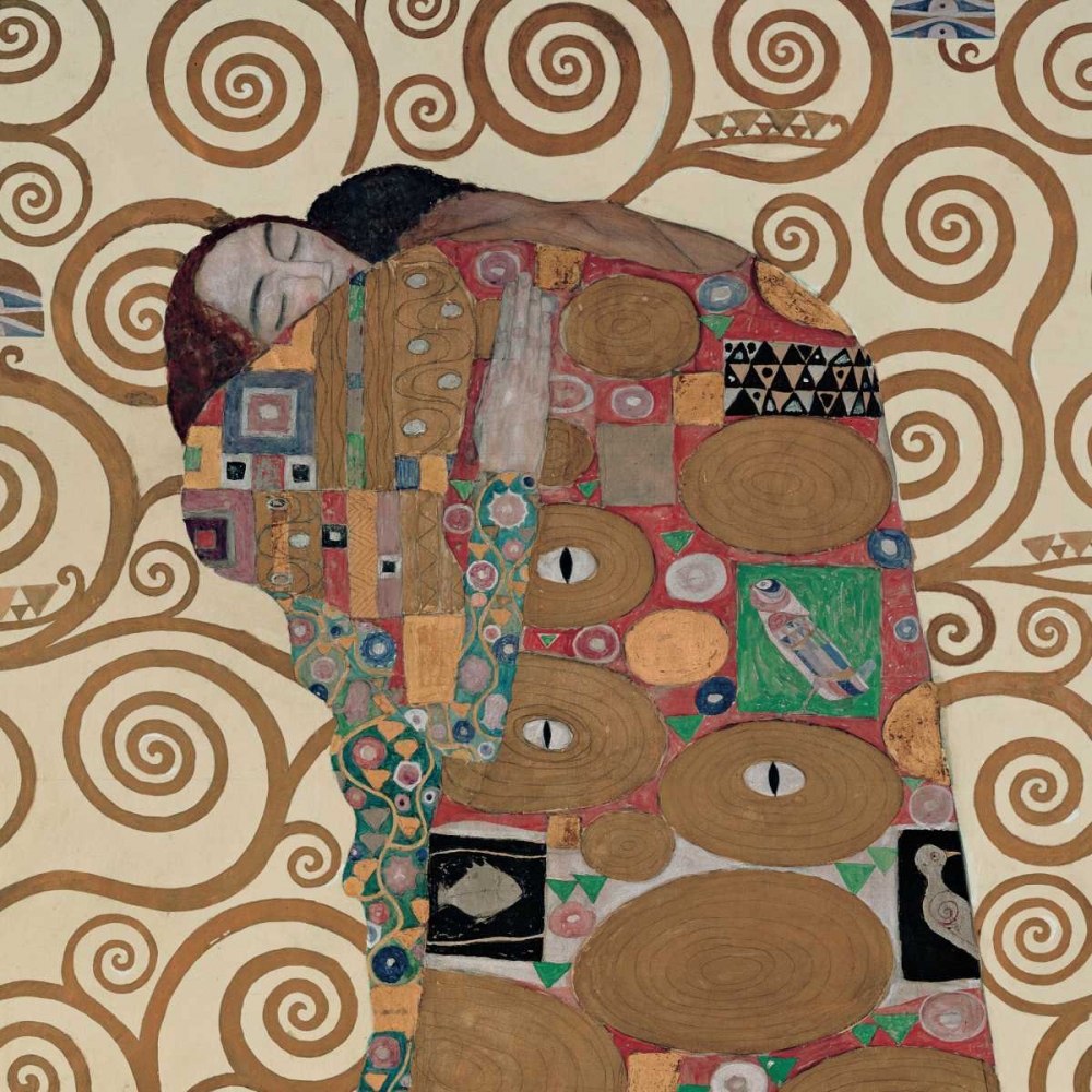 Fulfillment art print by Gustav Klimt for $57.95 CAD